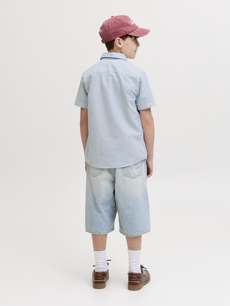 JUNIOR SKJORTE - BLÅ