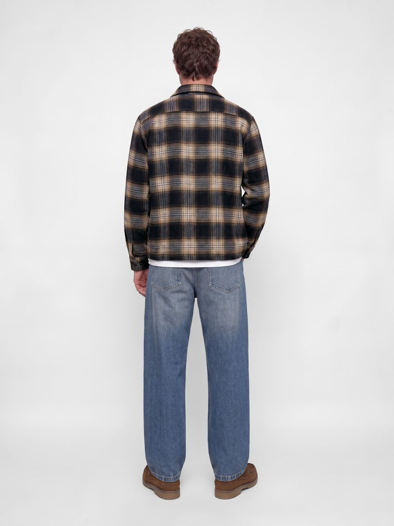 JACK&JONES OVERSHIRT - BLÅ