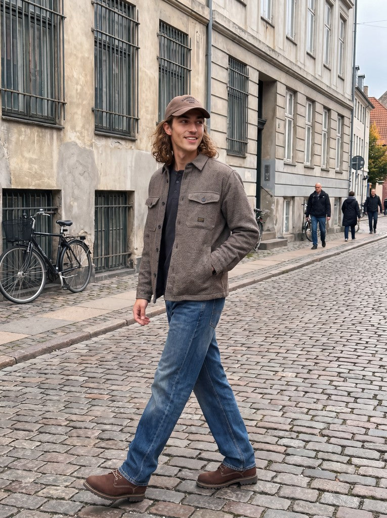 OVERSHIRTS FADE - BEIGE