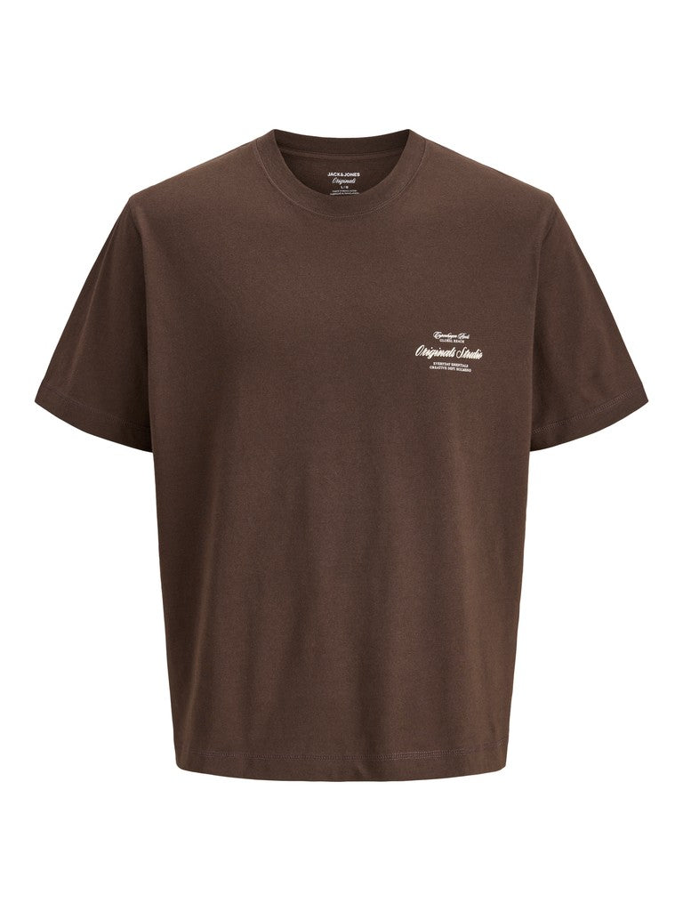 JUNIOR T-SHIRT - BEIGE/BRUN