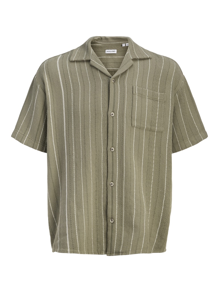 JACK&JONES SKJORTE - BRADLEY - GRØN