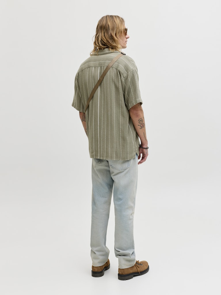 JACK&JONES SKJORTE - BRADLEY - GRØN