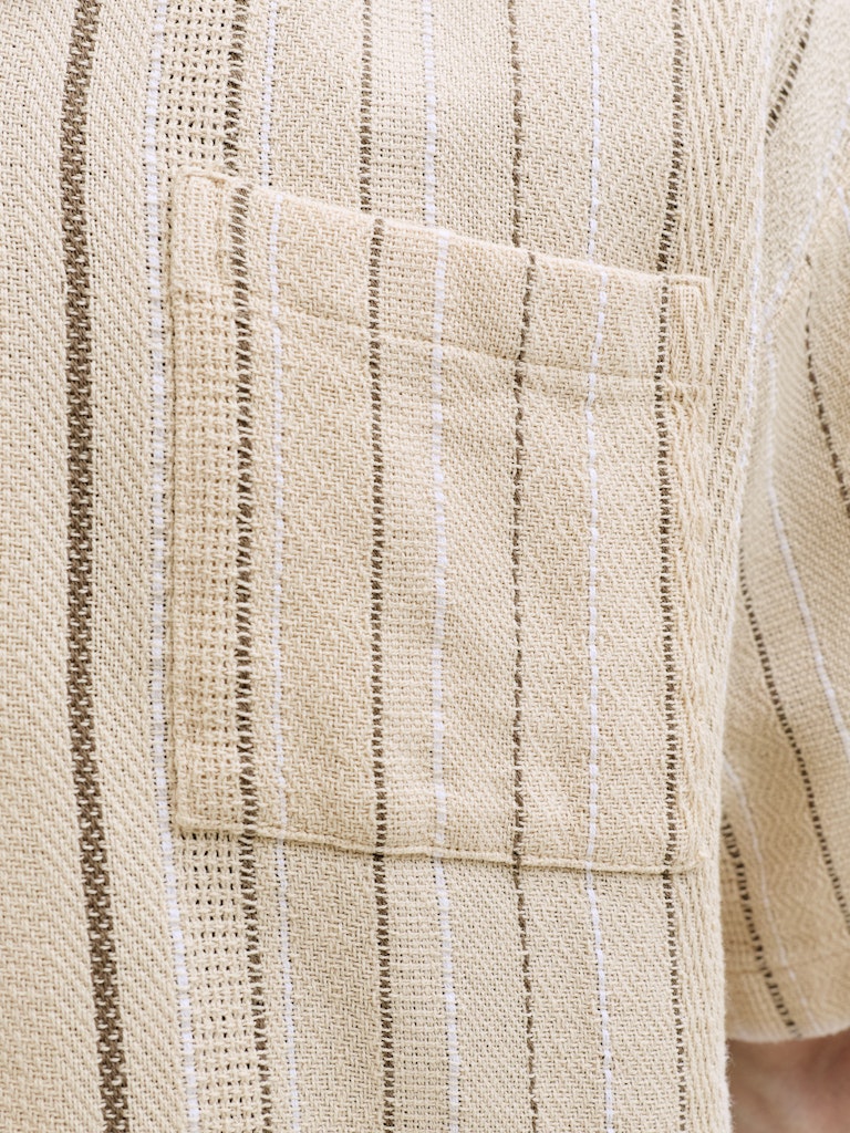 JACK&JONES SKJORTE - BRADLEY - BEIGE