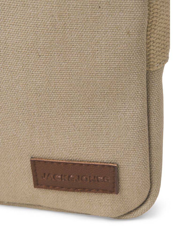 TASKE - BEIGE/SORT/BLÅ