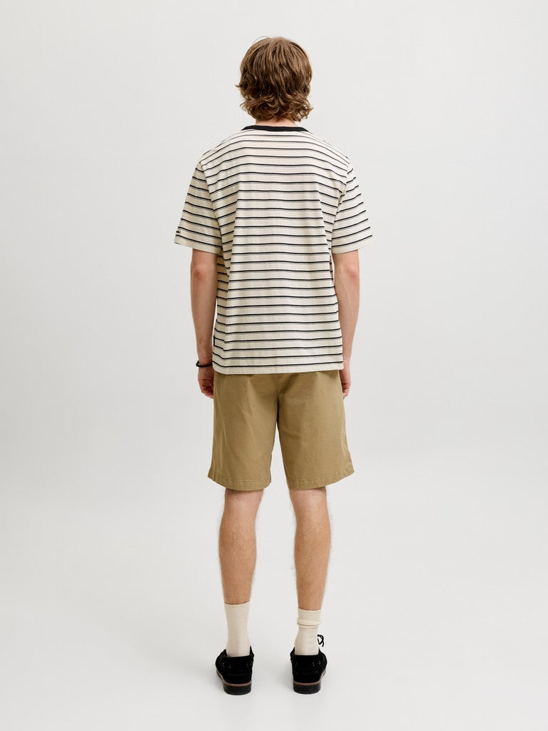 JACK&JONES SHORTS - BLÅ/KHAKI