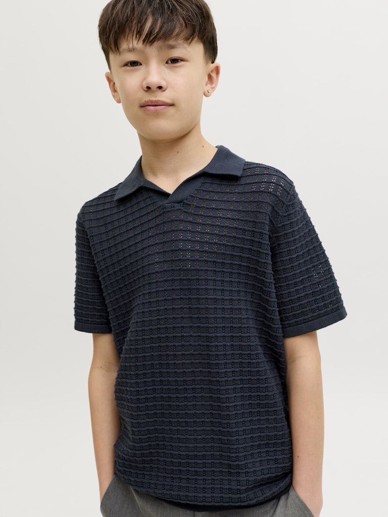 JUNIOR POLO - BLÅ