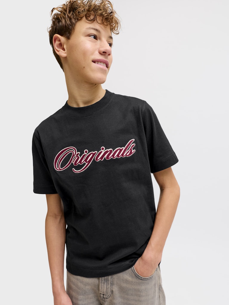 JUNIOR T-SHIRTS - SORT/RØD/GRØN