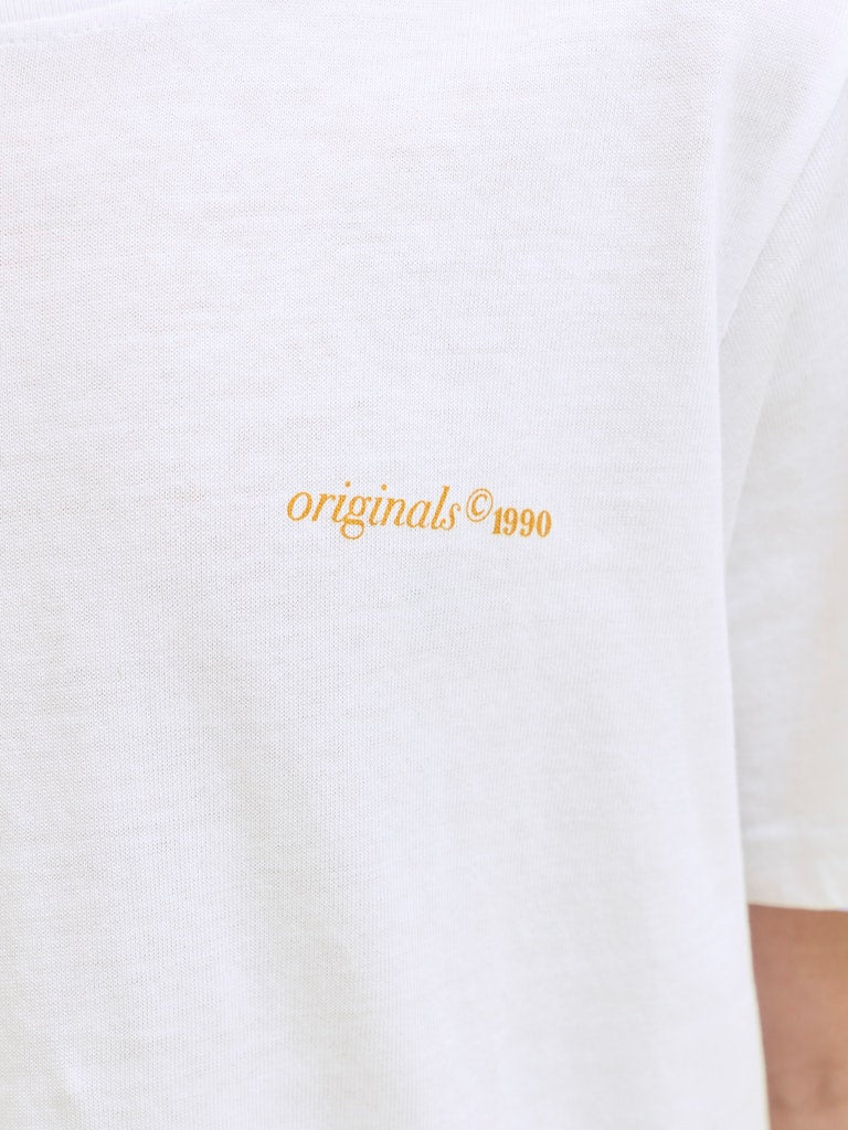 JUNIOR T-SHIRTS - HVID