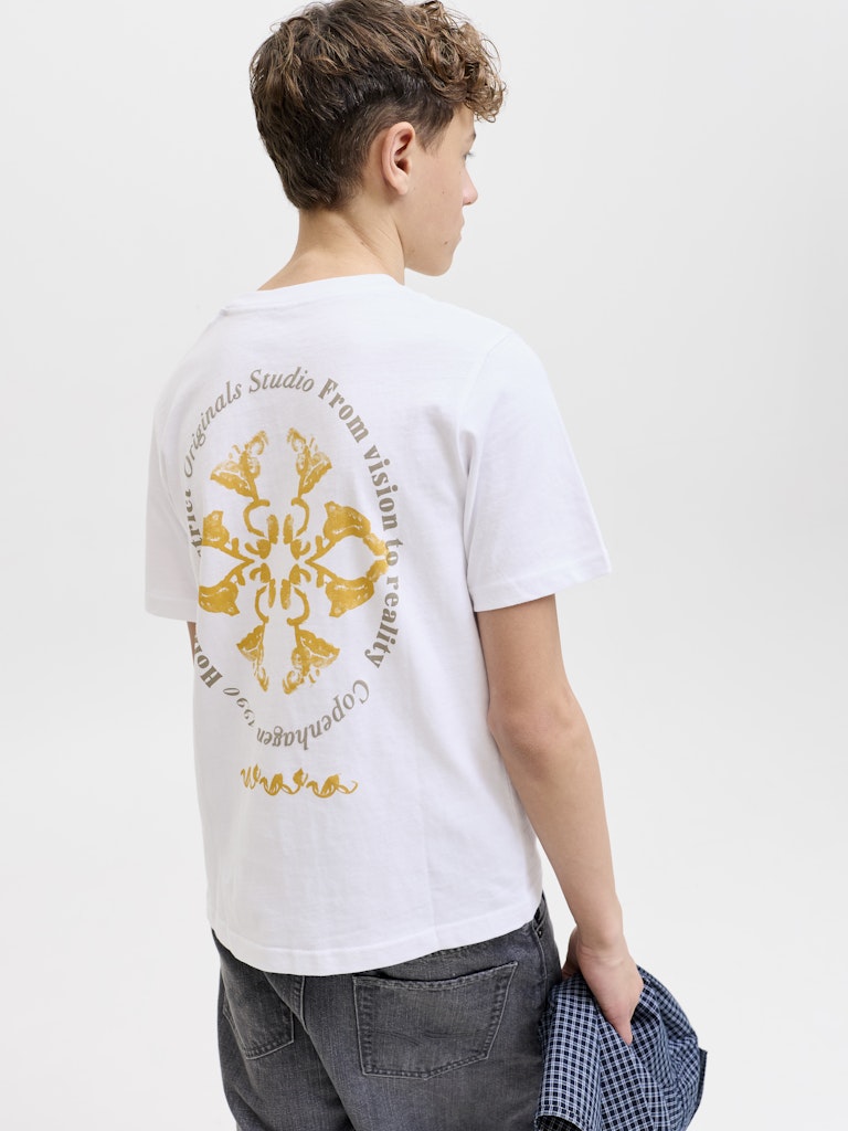 JUNIOR T-SHIRTS - HVID