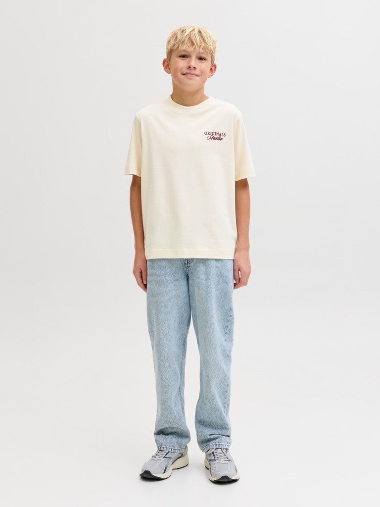JUNIOR T-SHIRT - BEIGE/BRUN