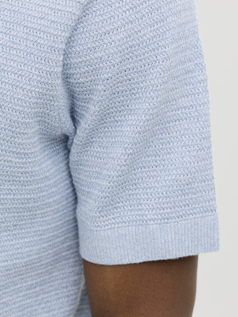 JACK&JONES POLO - LYS BLÅ