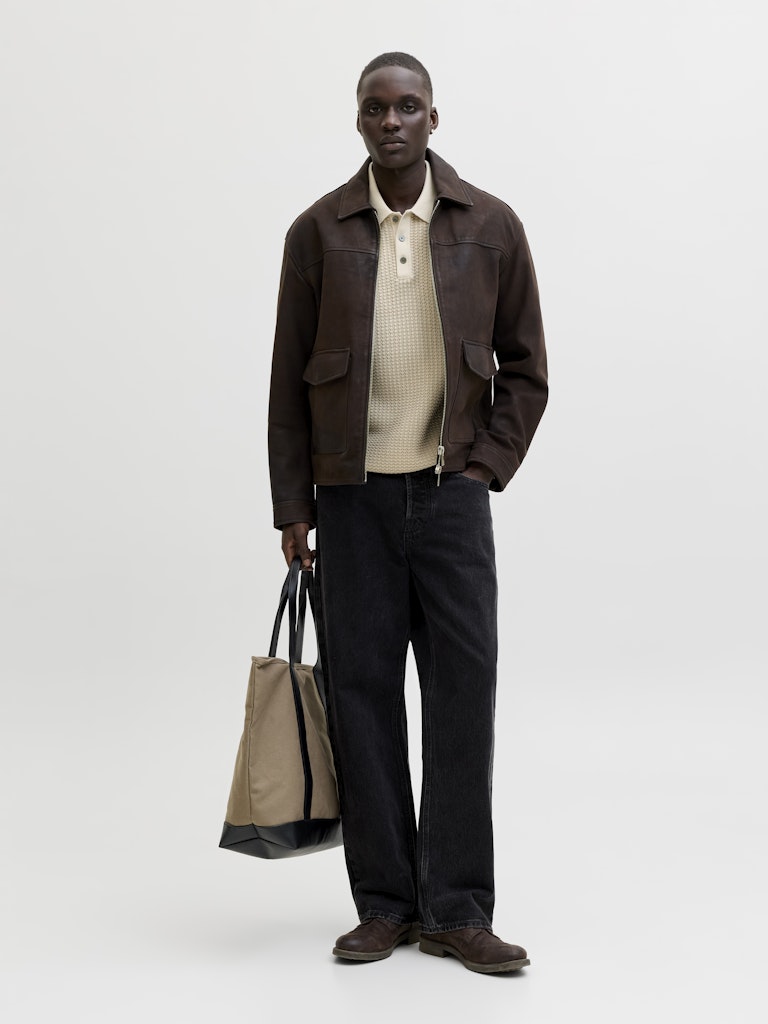 JACK&JONES POLO - STRIK - BEIGE