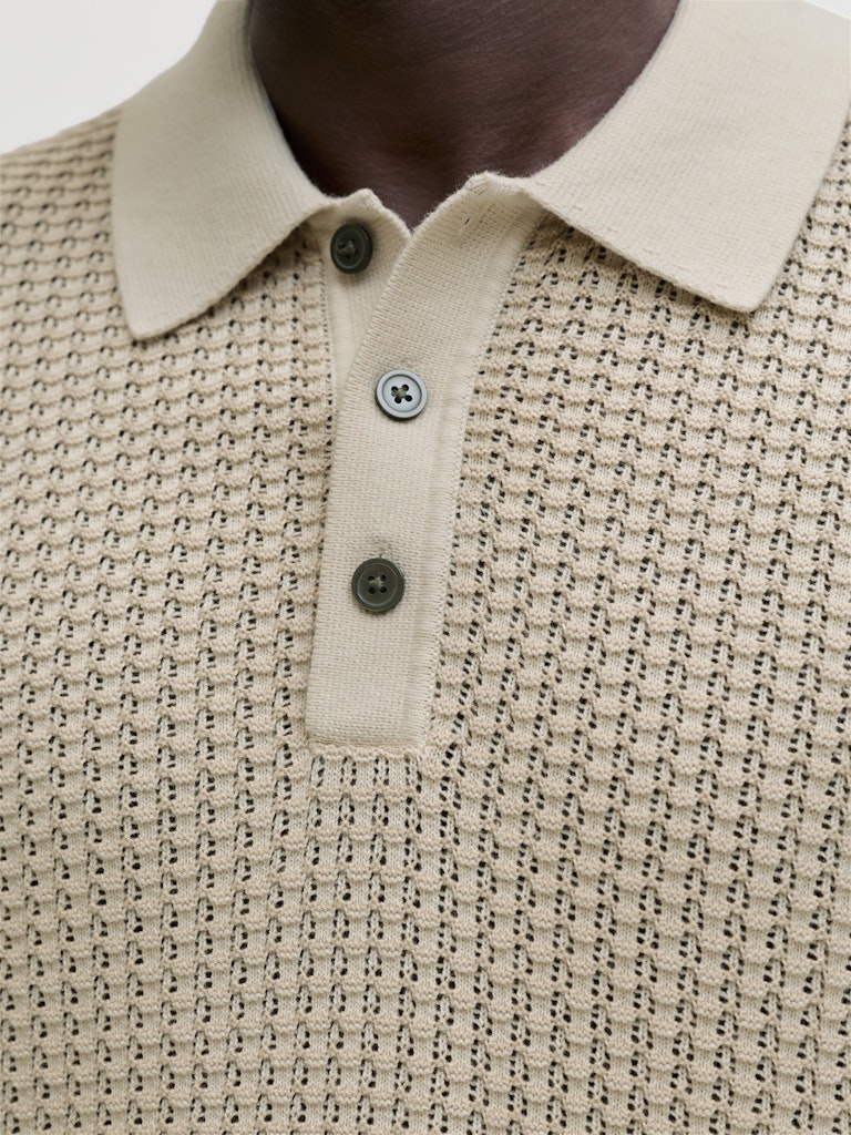 JACK&JONES POLO - STRIK - BEIGE