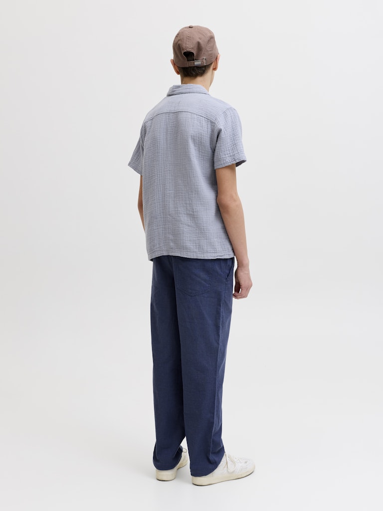 JUNIOR SKJORTE - BLÅ