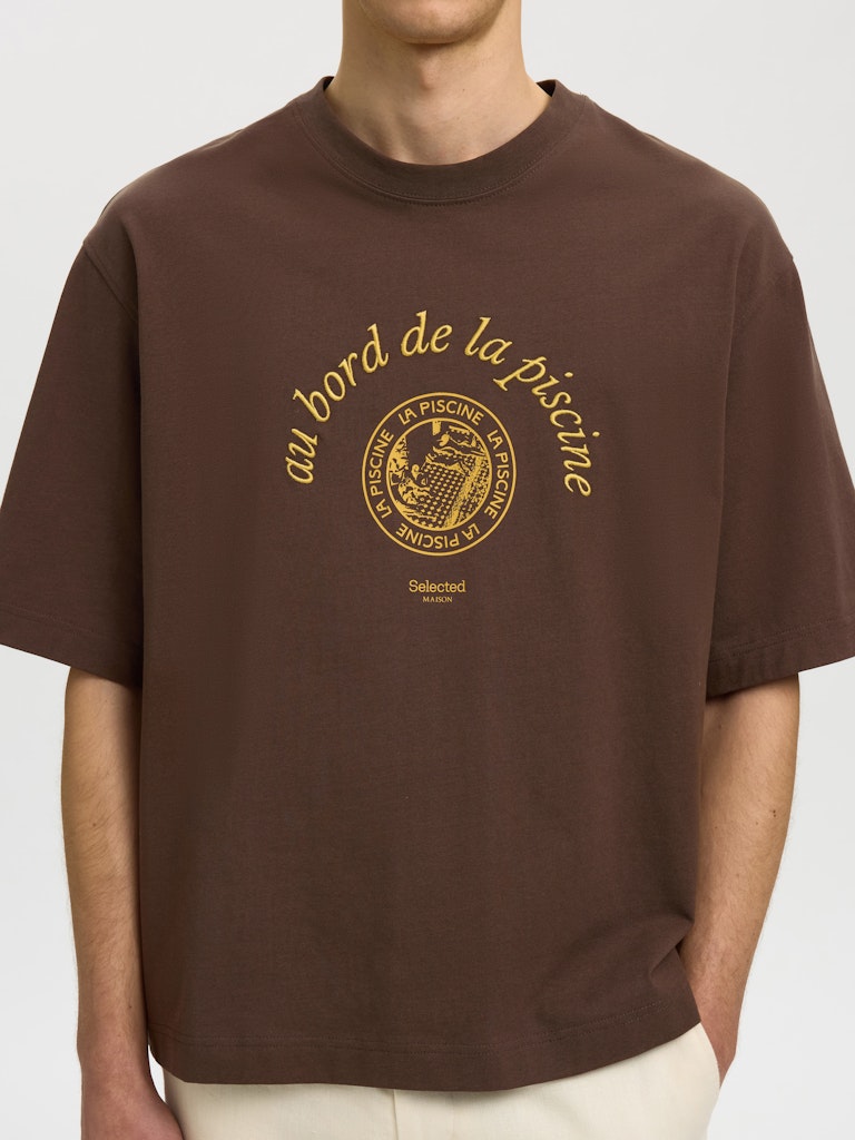 SELECTED T-SHIRTS - NORMAN - BRUN
