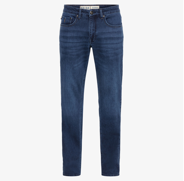 SIGNAL JEANS - TIMMY - MELLEM BLÅ