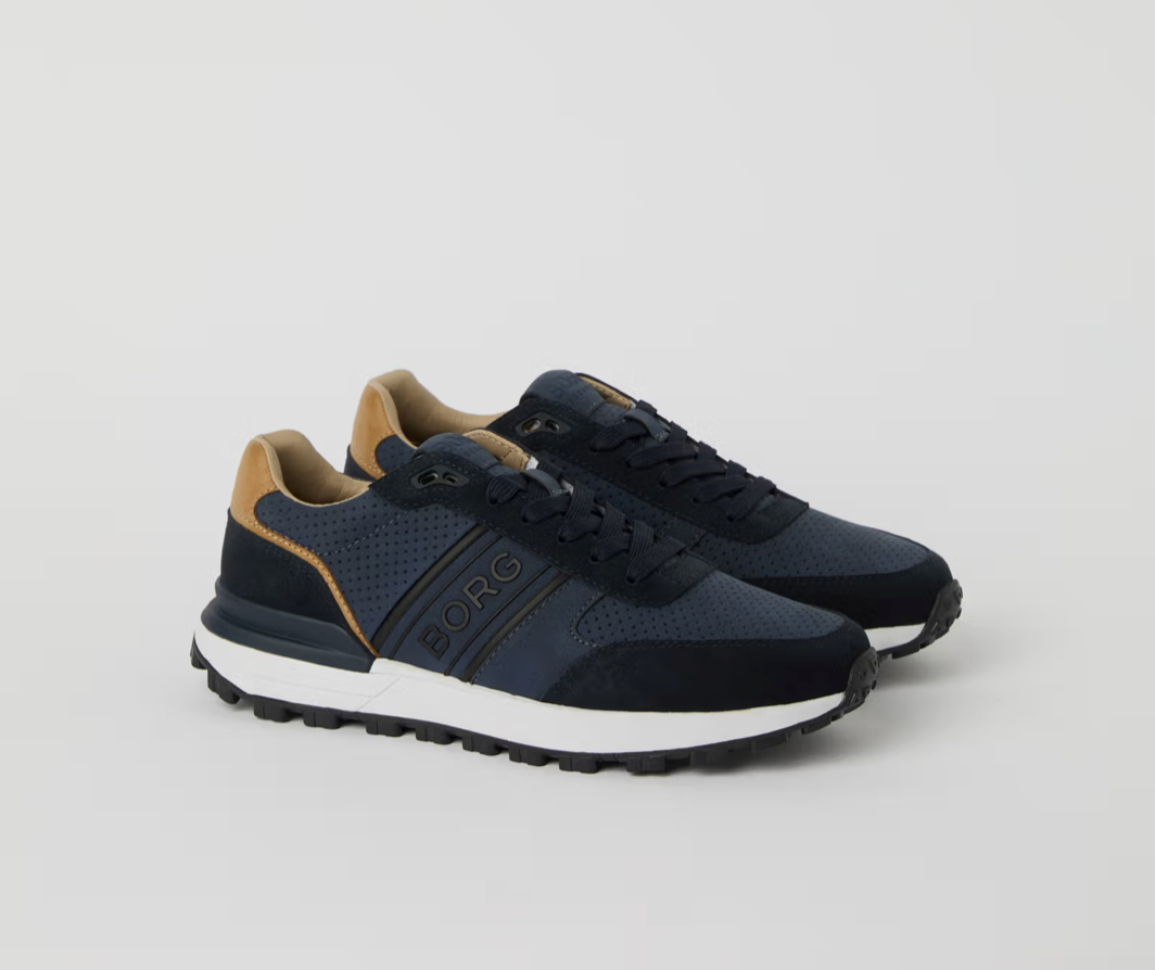 BJØRN BORG SNEAKERS - BLÅ