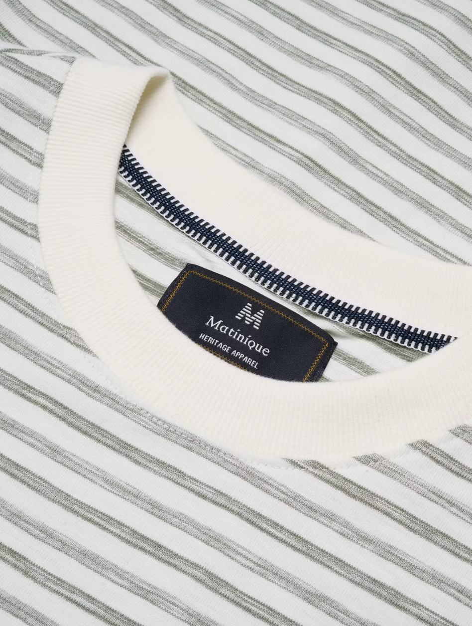 MATINIQUE SWEAT MAKAI - GRØN STRIB