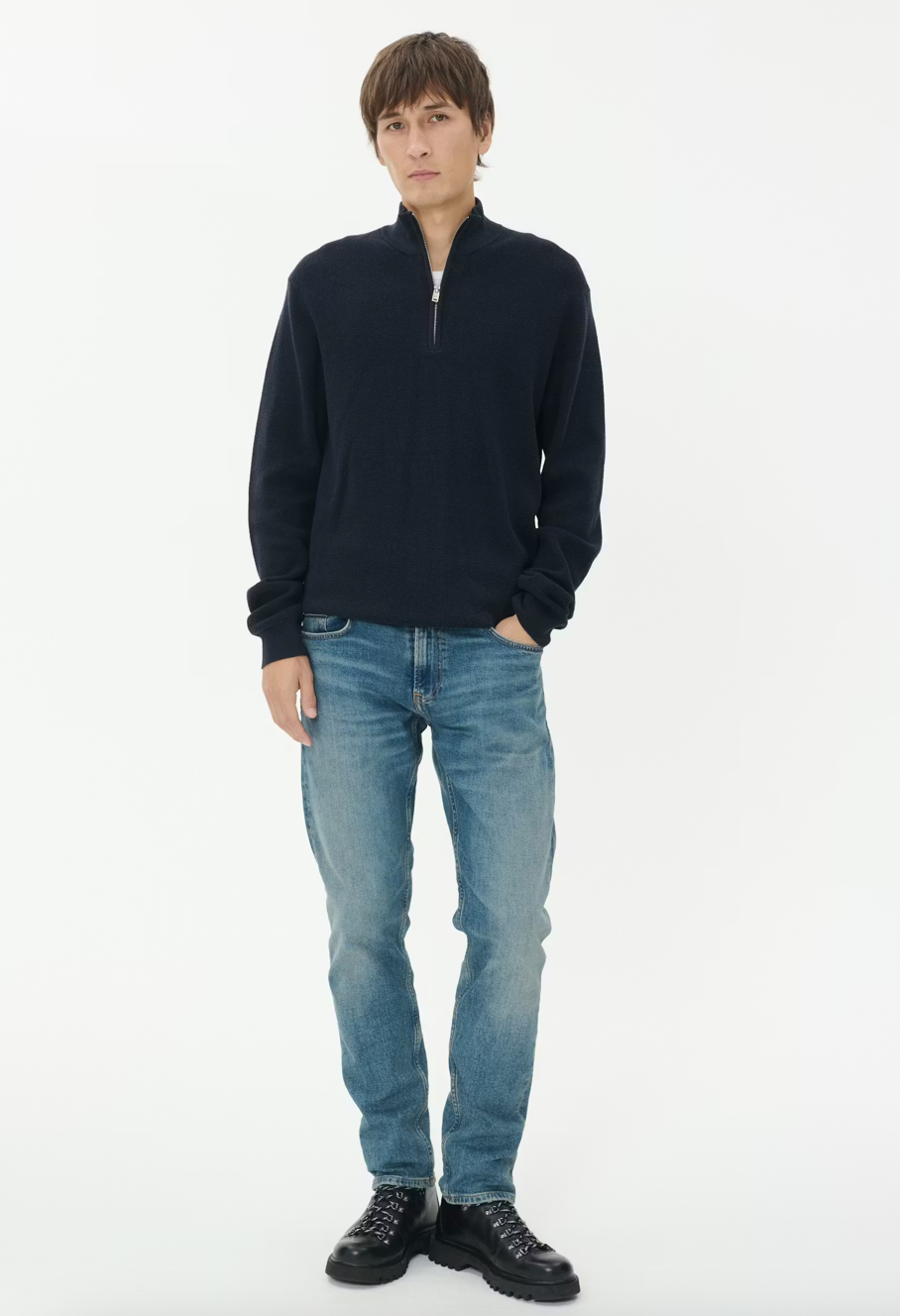 MATINIQUE JEANS - JAKE - BLÅ SLID