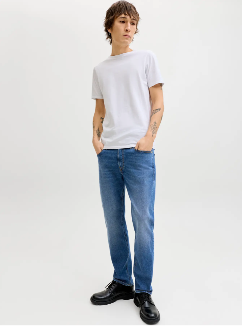 JACK&JONES JEANS - CLARK - BLÅ