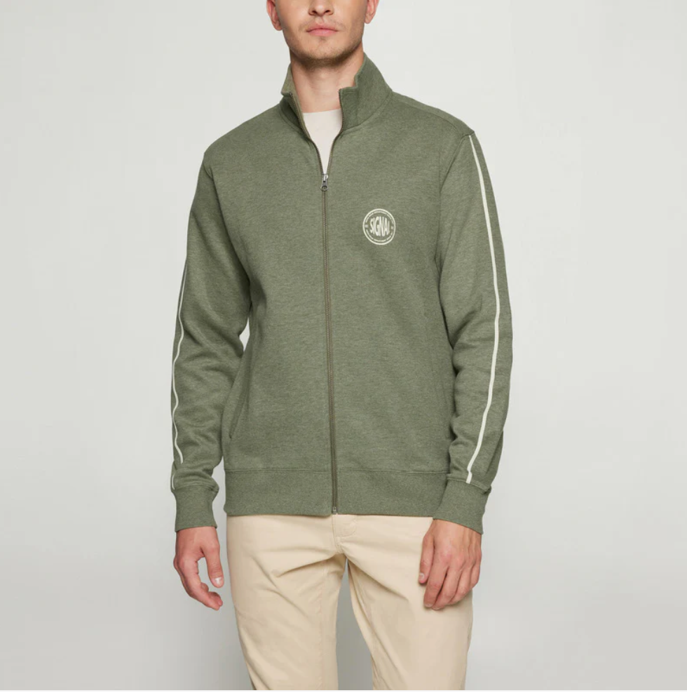 SIGNAL SWEAT - MATTS - GRØN
