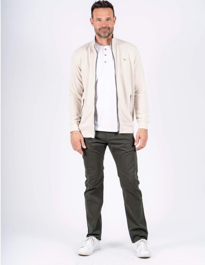 PREEND SWEAT JAKKE - HVID
