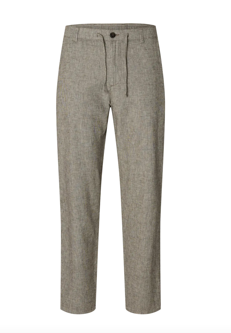 SELECTED HØR BUKS - BRUN MIX