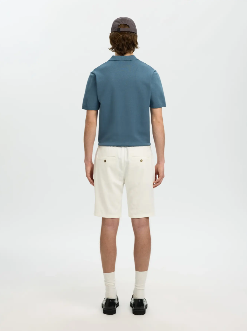 SELECTED SHORTS HØR - HVID