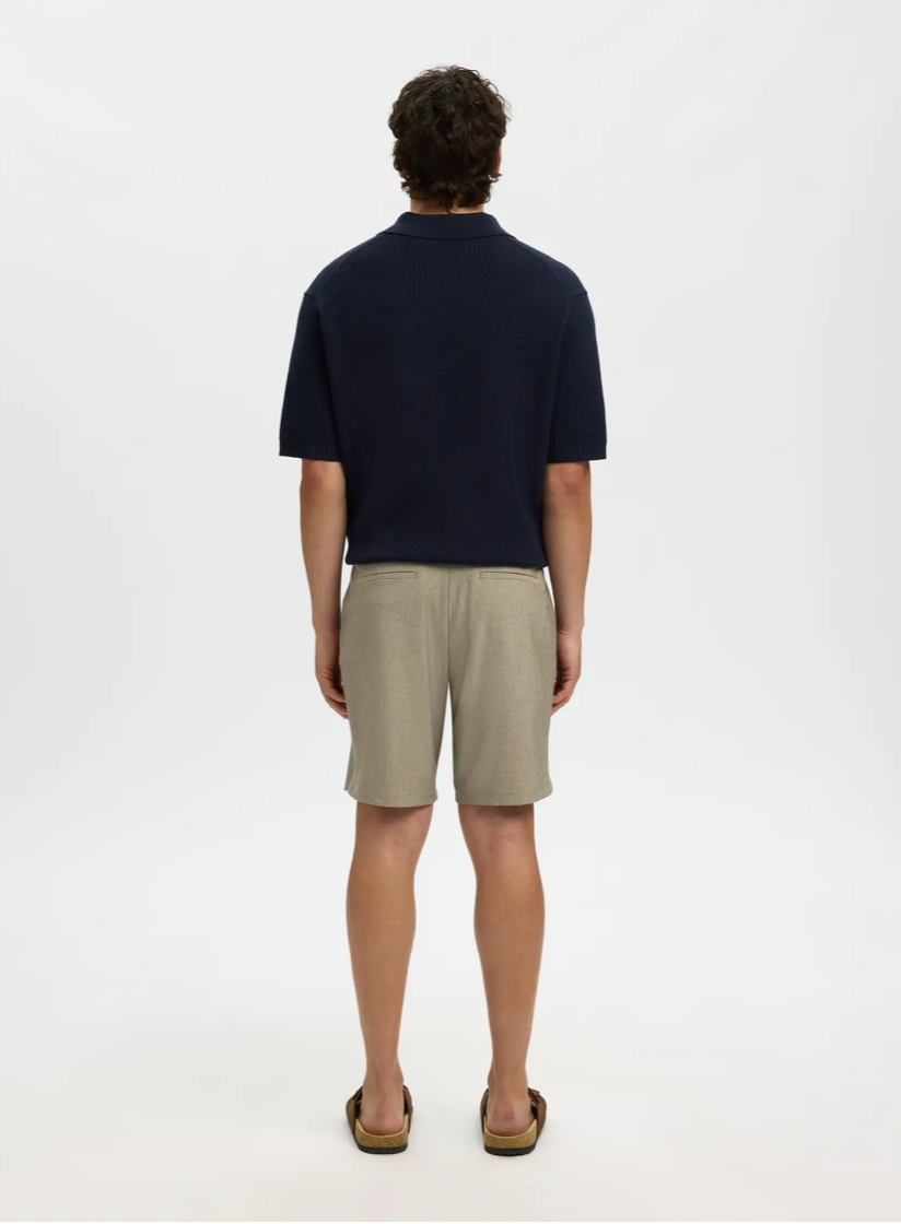 SELECTED SHORTS ROBERT - BEIGE