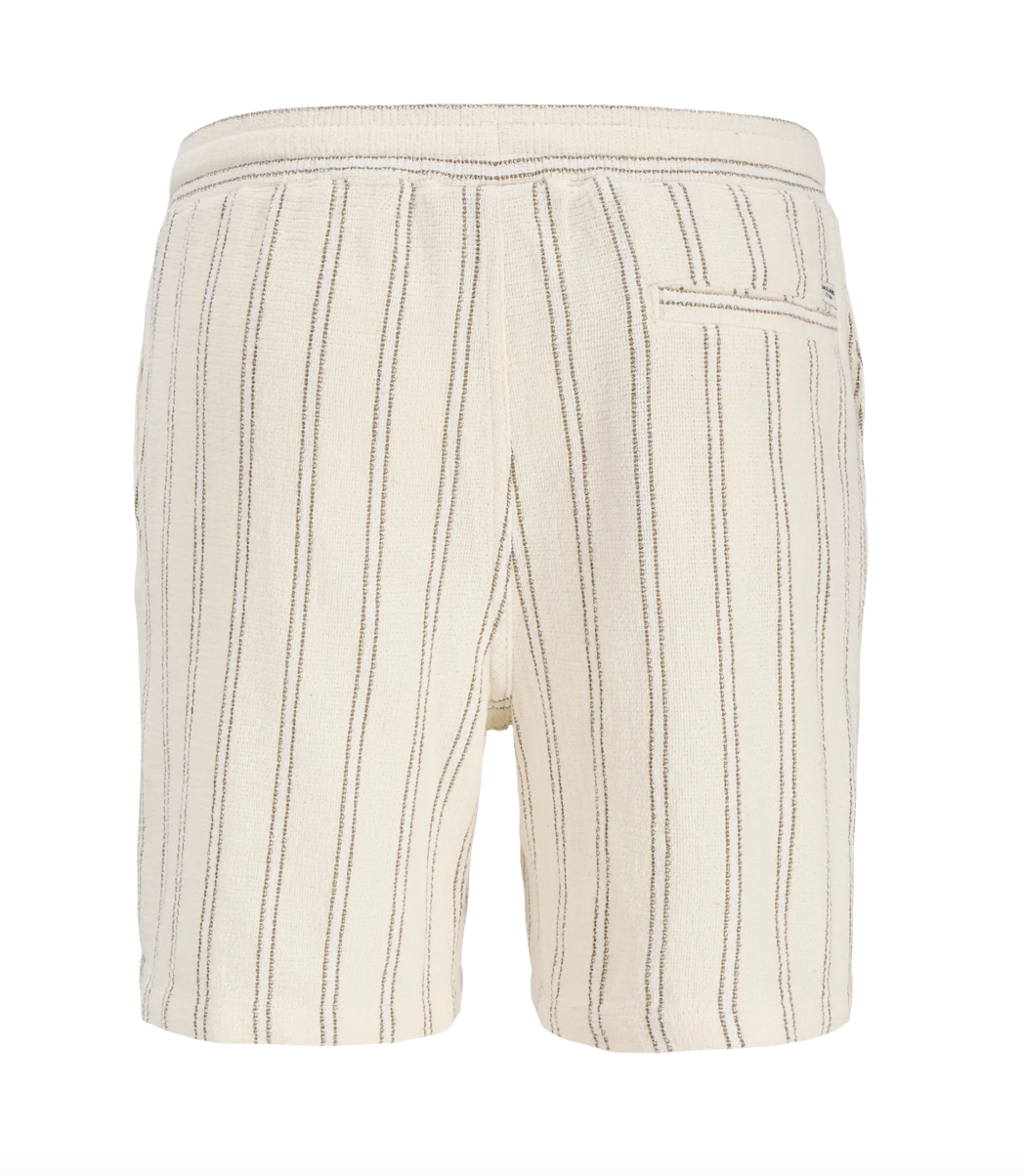 JACK&JONES SHORTS - BEIGE STRIB