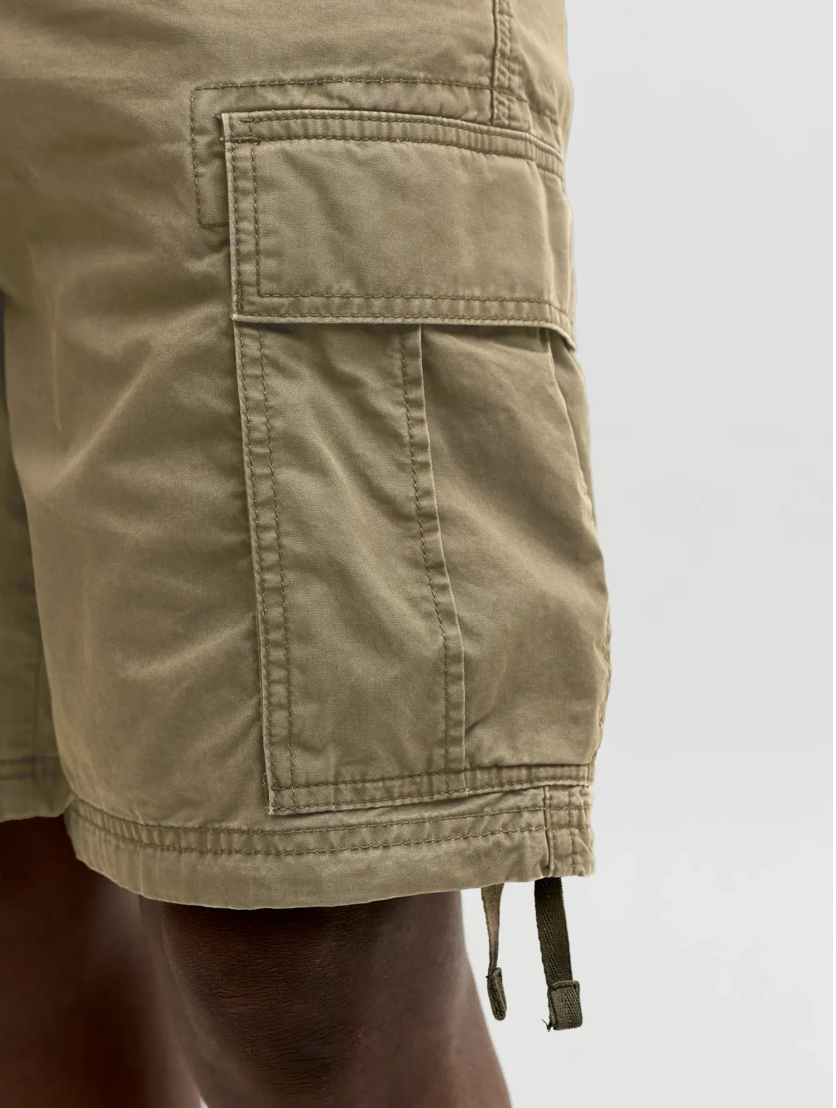 JACK&JONES CARGO SHORTS - GRØN