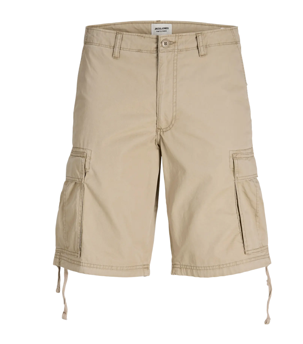 JACK&JONES CARGO SHORTS - BEIGE