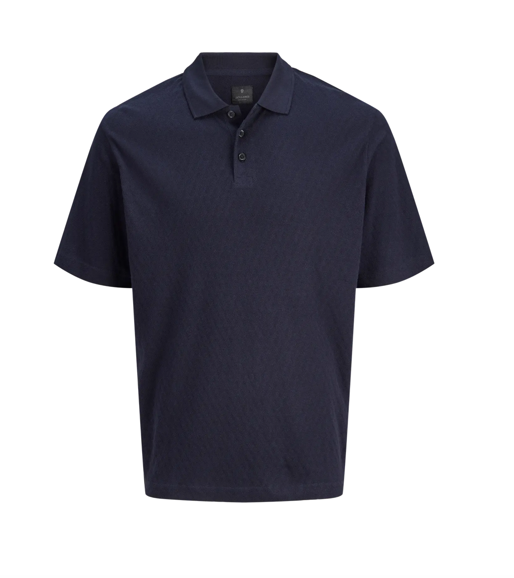 JACK&JONES POLO - GRØN/BLÅ