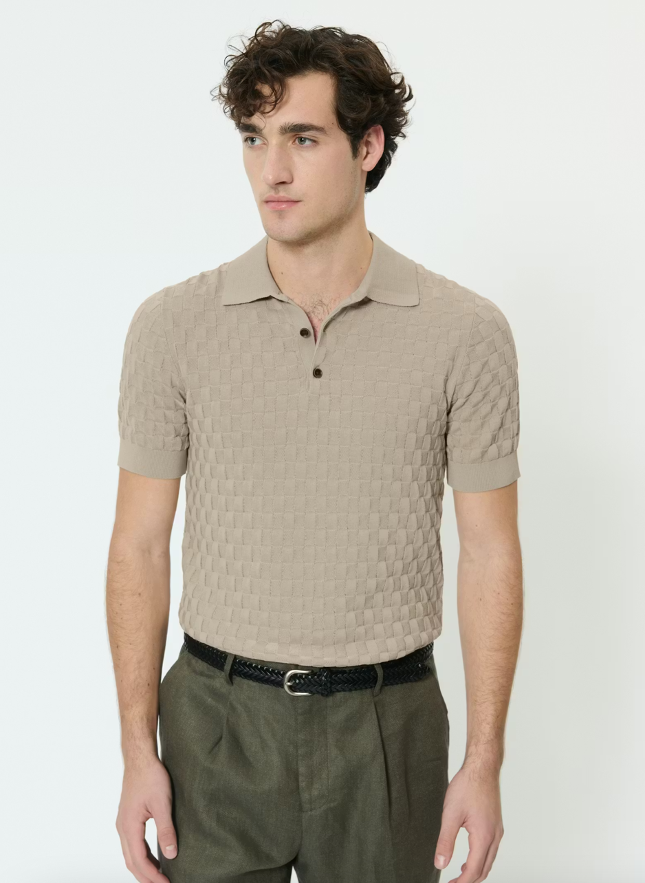 MATINIQUE STRIK POLO - BEIGE