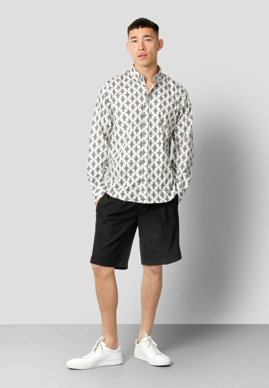 SKJORTE CC2541 CLEAN CUT ECRU