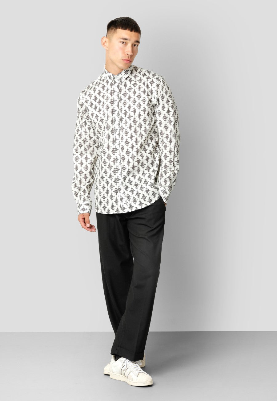 SKJORTE CC2541 CLEAN CUT ECRU