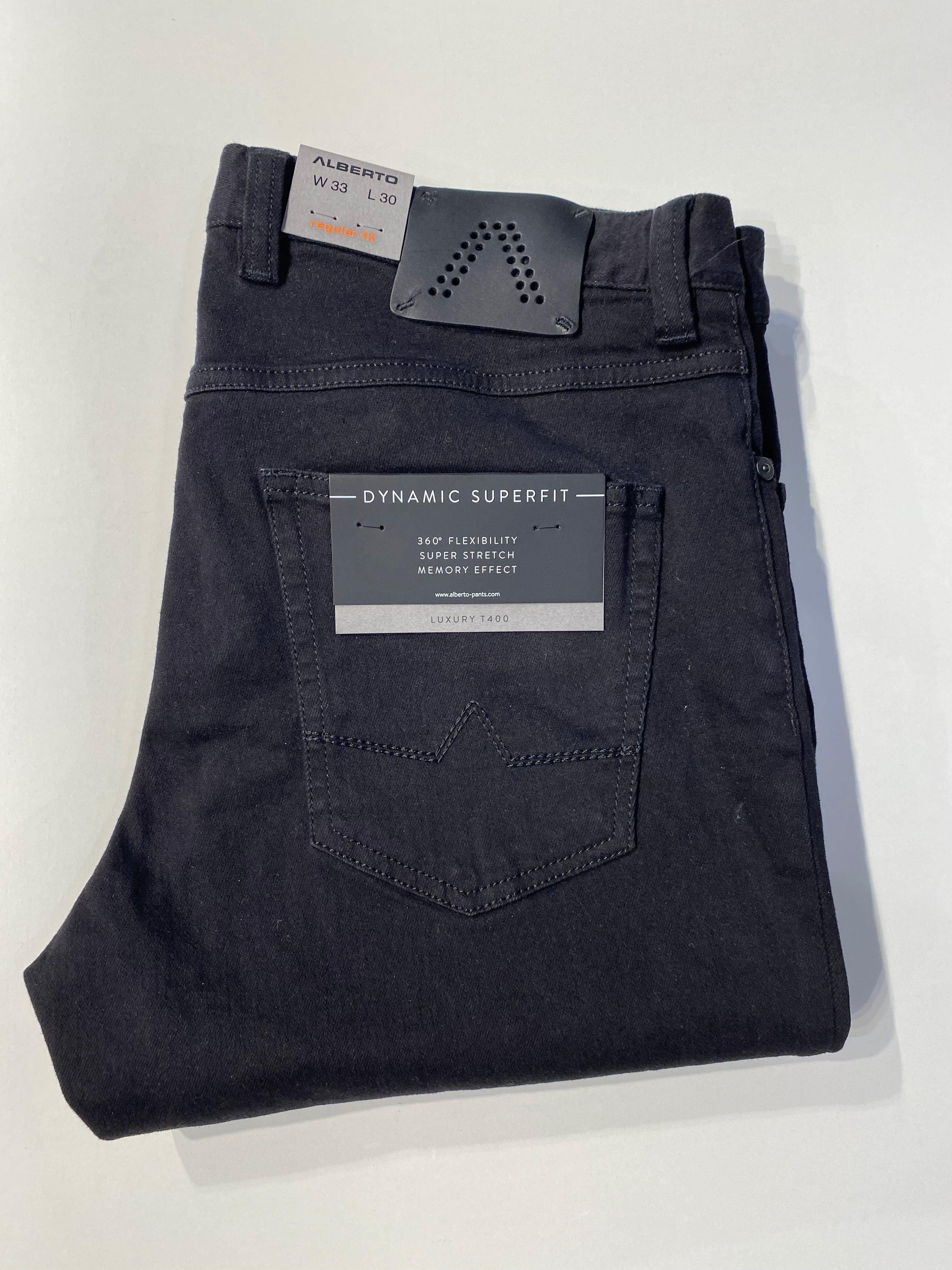 JEANS PIPE MØRK BLÅ