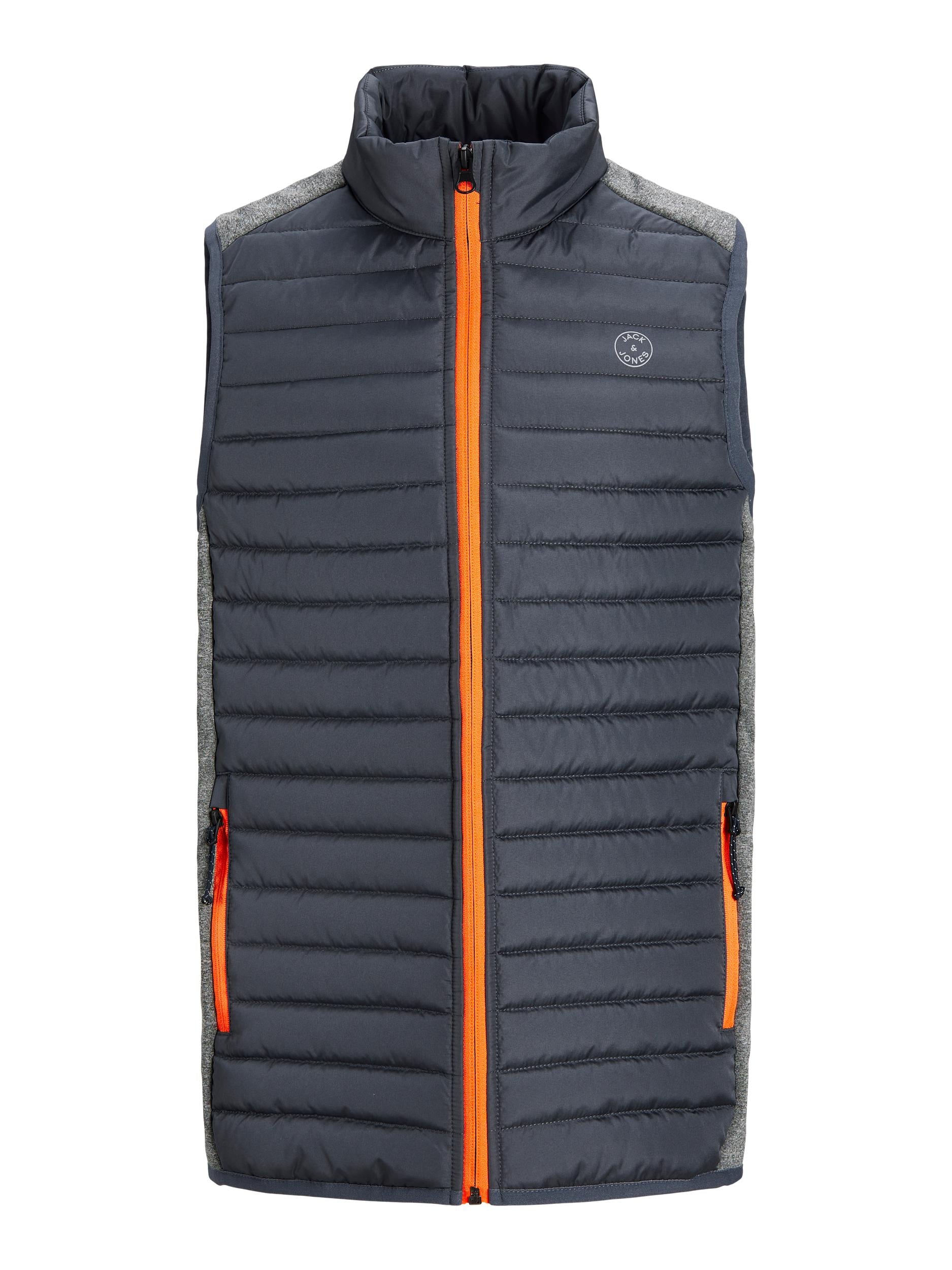 JJEMULTI BODYWARMER VEST GRÅ