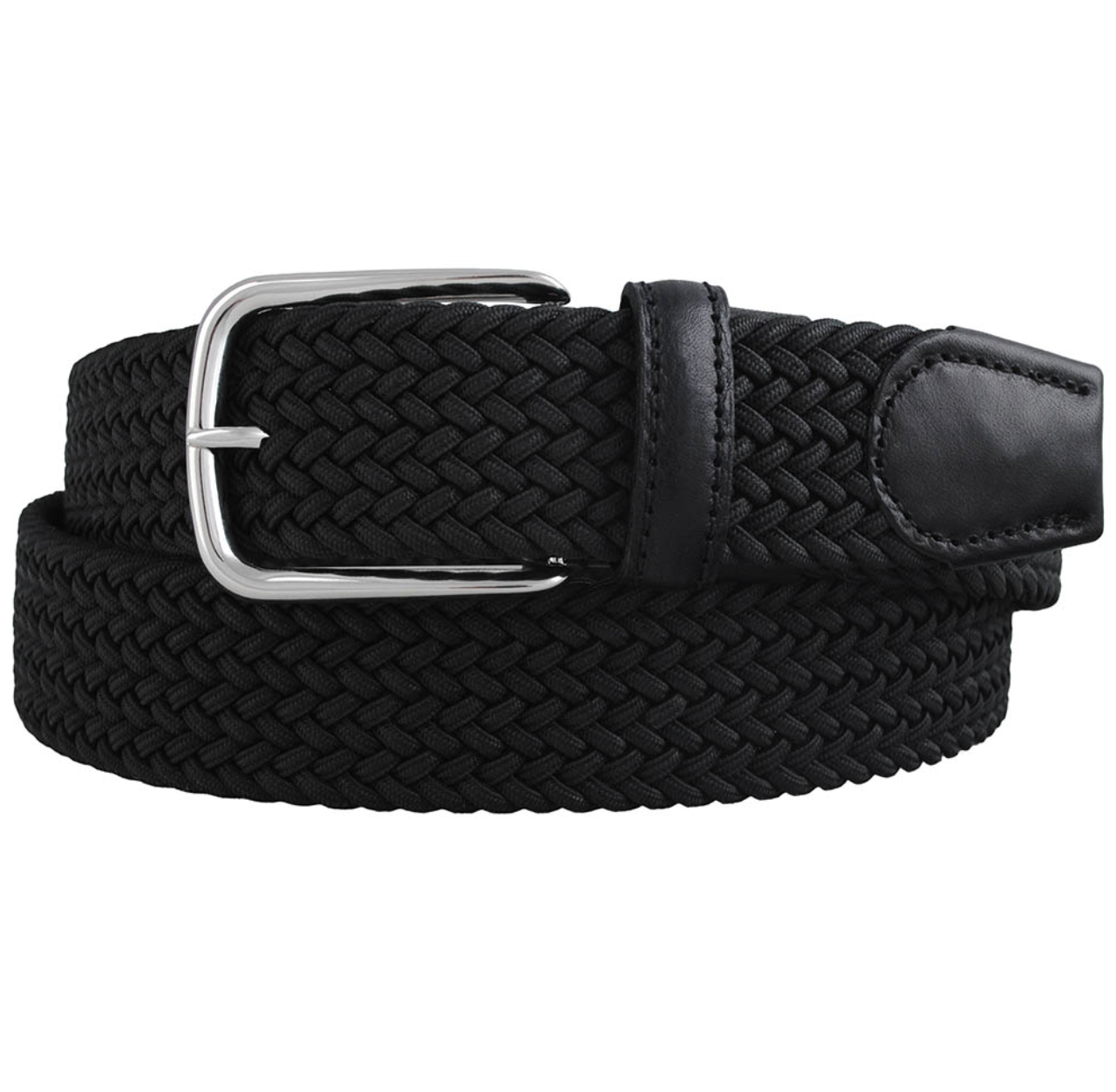 BOSSWIK BÆLTE FLET 6806/35 SORT