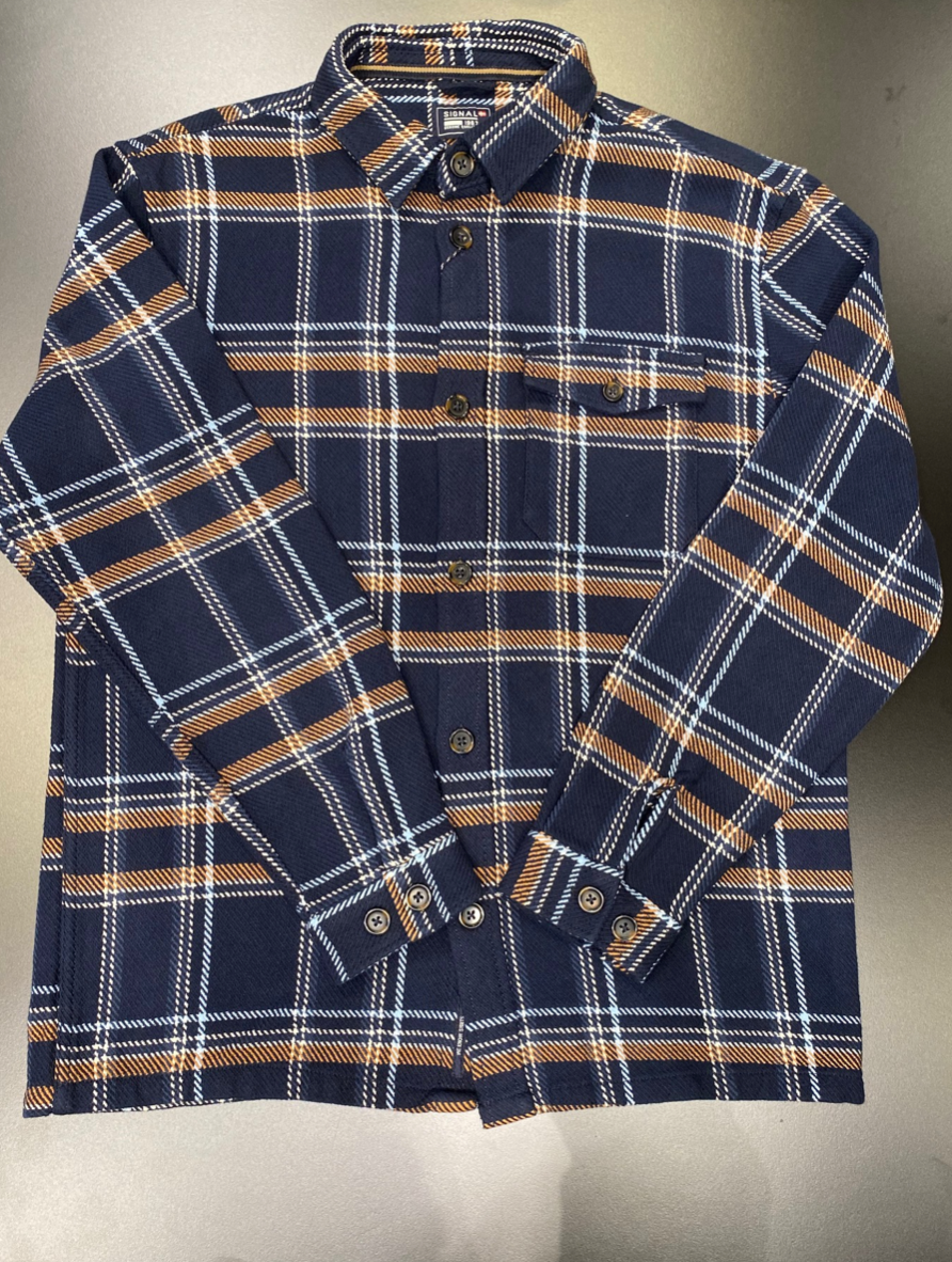 MAX OVERSHIRT 15540 MØRK BLÅ