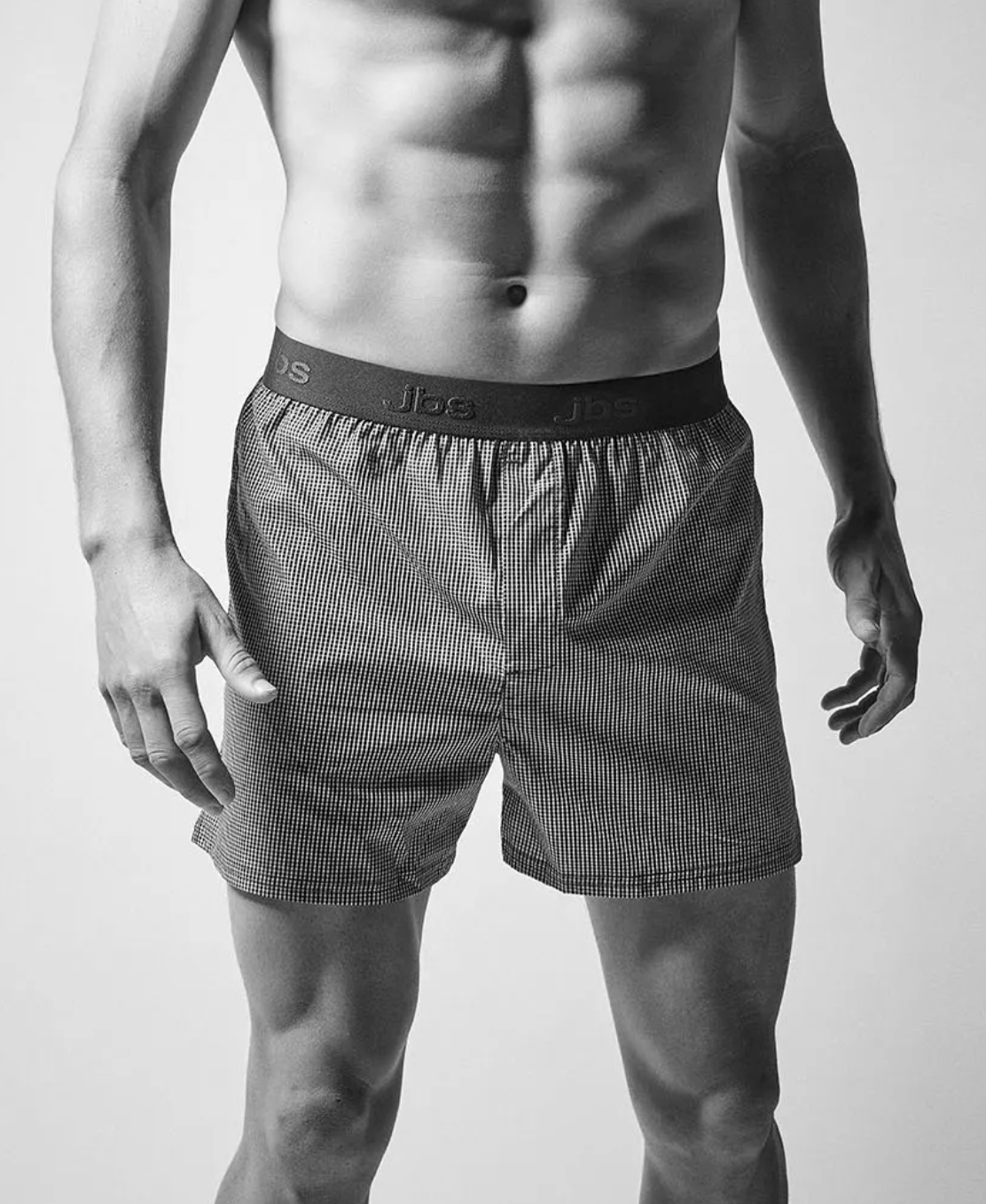 BOXER SHORTS 1171-13-10 GRÅ STRIB 3 PACK