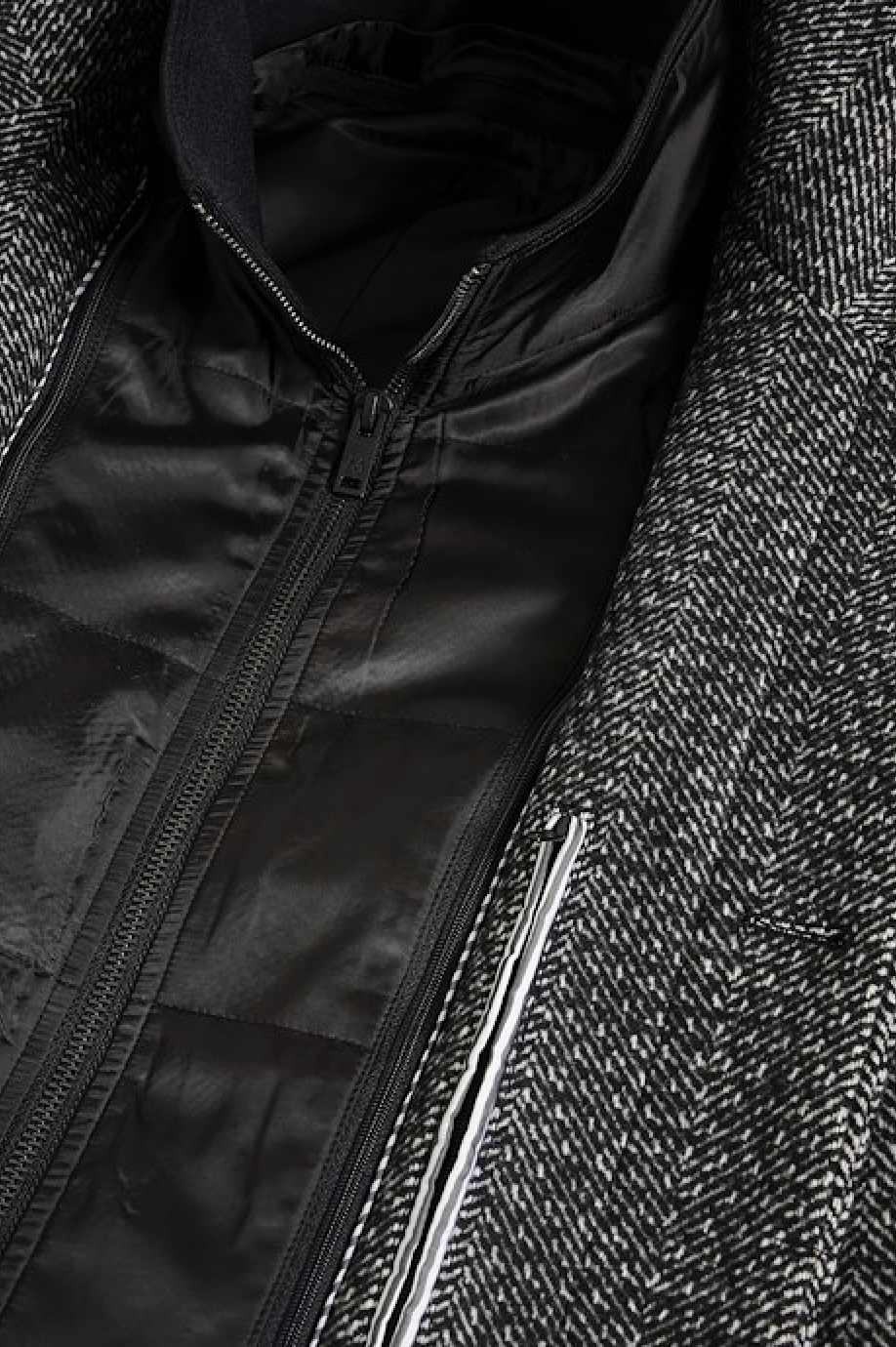 MAHARVEY JAKKE 6265 MØRK GRÅ