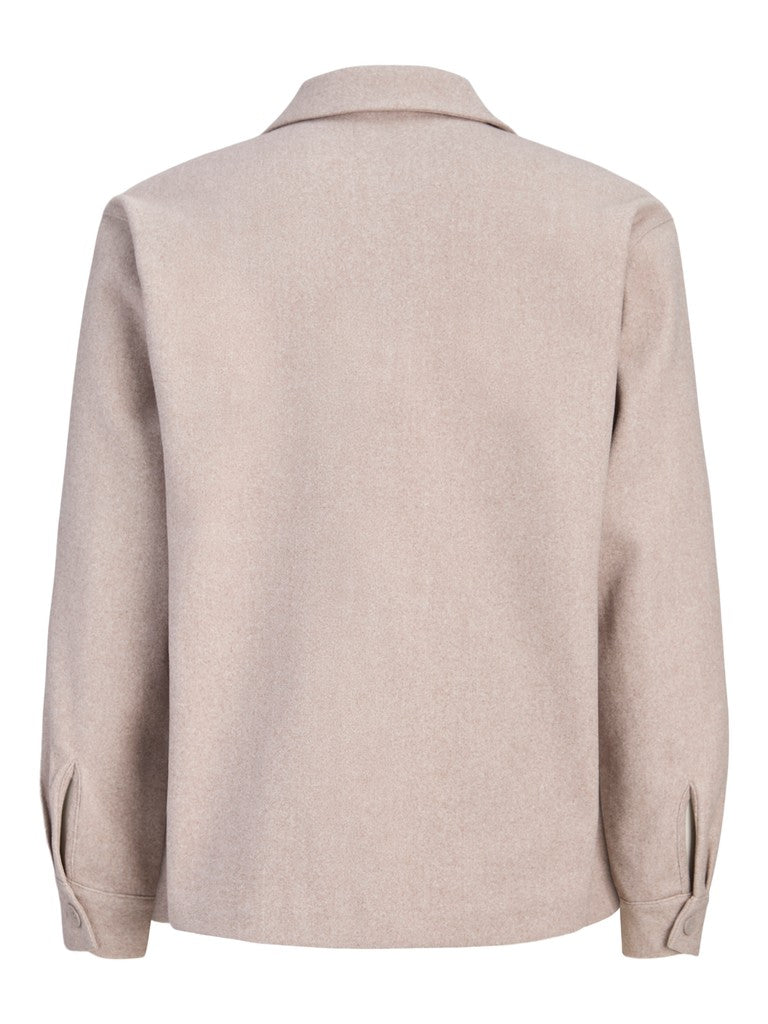 JACK&JONES OVERSHIRTS - BEIGE