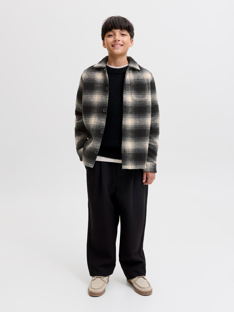 JUNIOR OVERSHIRTS - GRÅ