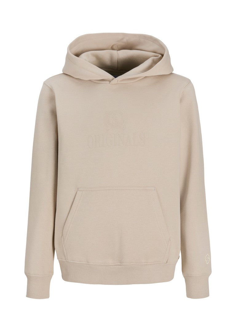 JUNIOR SWEAT - BLÅ/BEIGE/GRØN