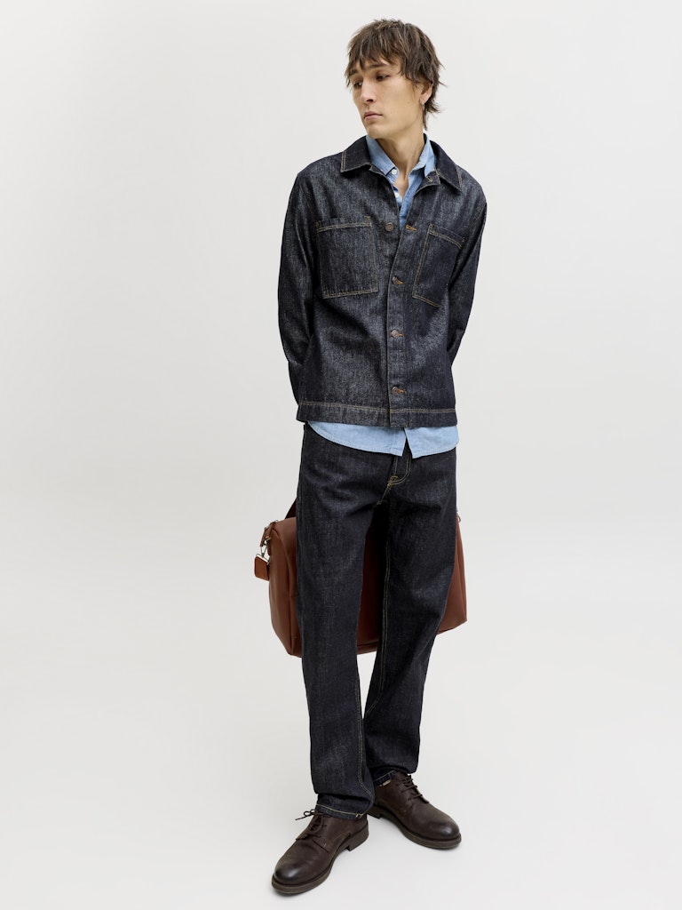 JEANS - CHRIS - MØRKBLÅ