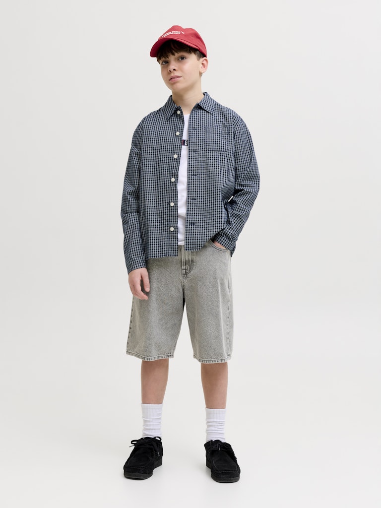 JUNIOR SHORTS - ALEX - GRÅ