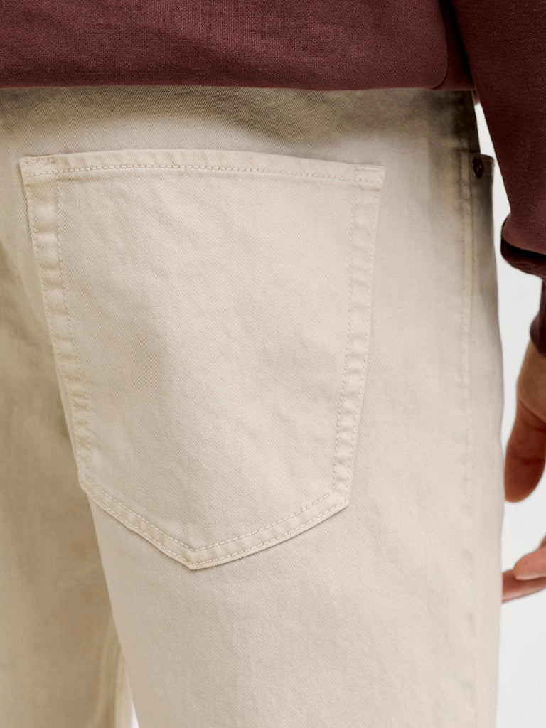 JACK&JONES SHORTS - BLÅ/BEIGE