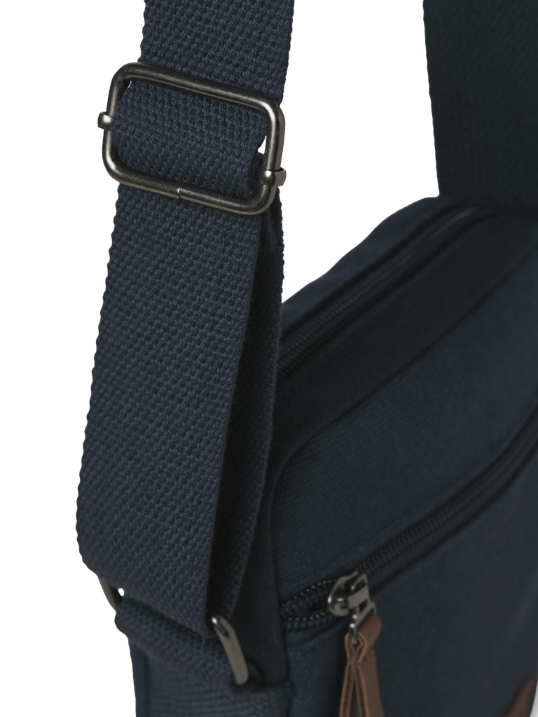 TASKE - BEIGE/SORT/BLÅ