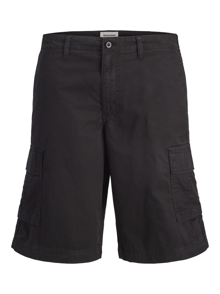 JACK&JONES CARGO SHORTS - GRØN/SORT